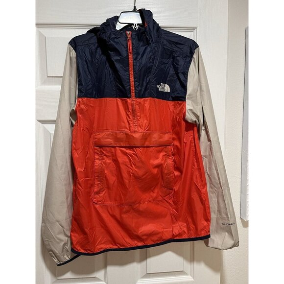 The North Face Other - North Face Windwall Hooded Windbreaker Jacket - Mens Size Small EUC